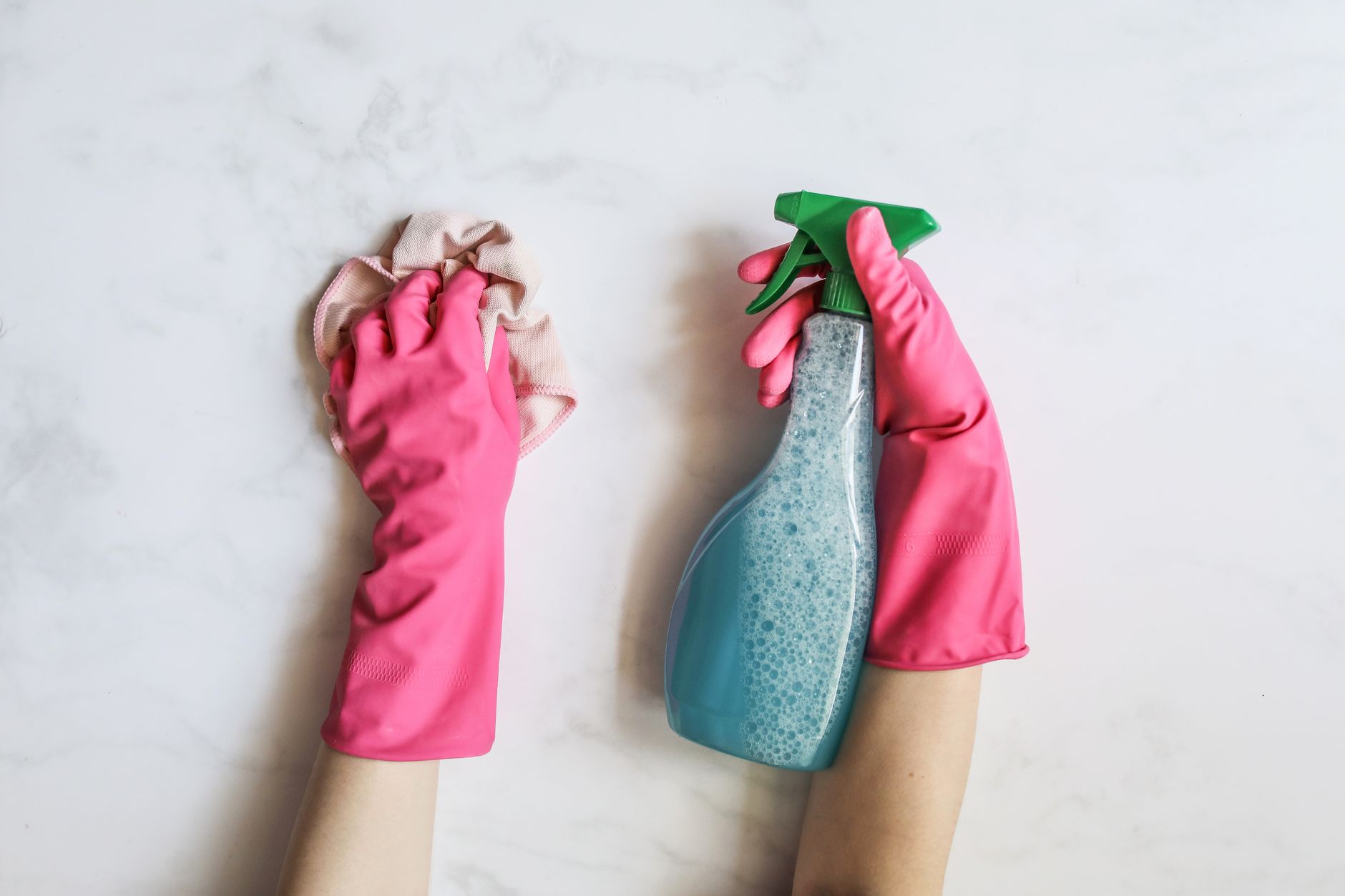 The cleaning team